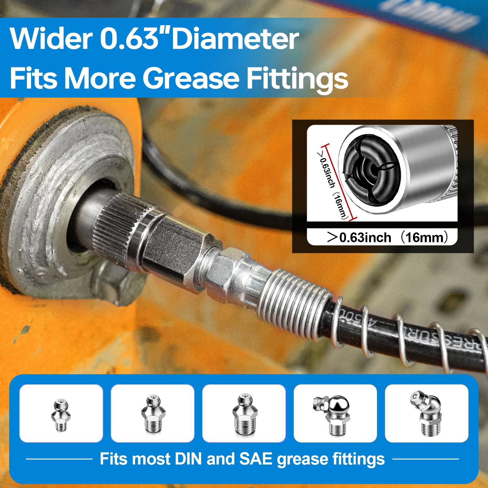 Lanniu 4-jaw claws grip fittings securely during operation