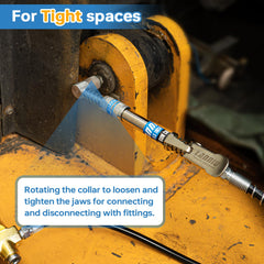 LANNIU 2mm narrow needle tip for precise lubricant delivery.