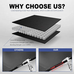 Lanotech Hard4Fold tonneau cover auto-lock feature for added security.