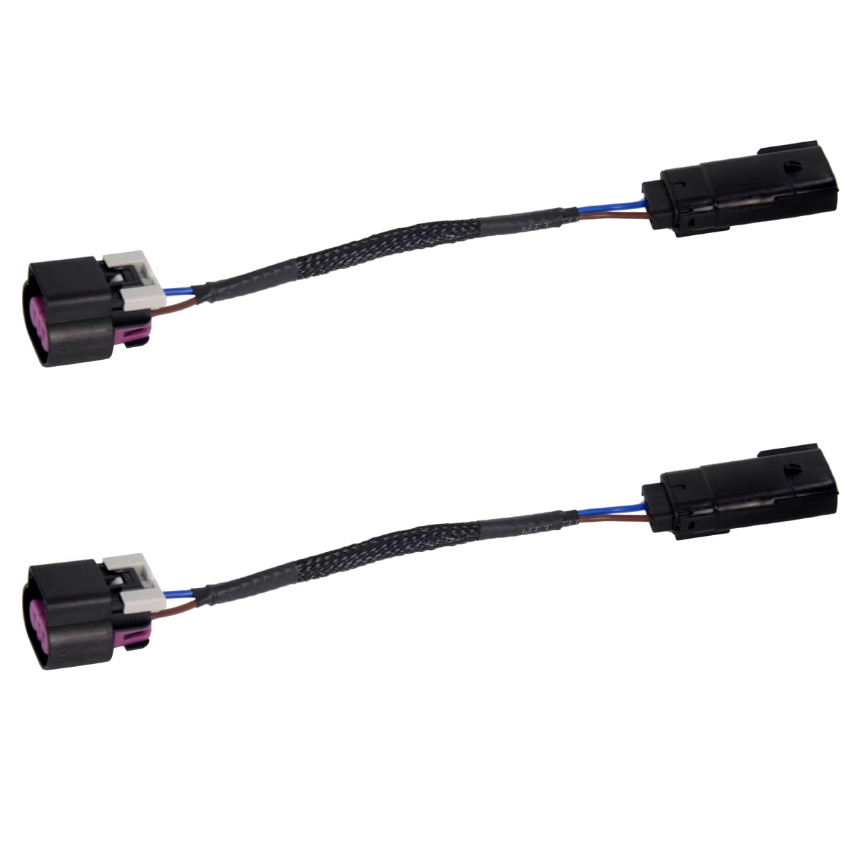 Lanphitus Ford F-150 HID to LED harness left side view for direct replacement