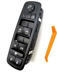 Larlansz master power window switch driver-side in Jeep Grand Cherokee bezel