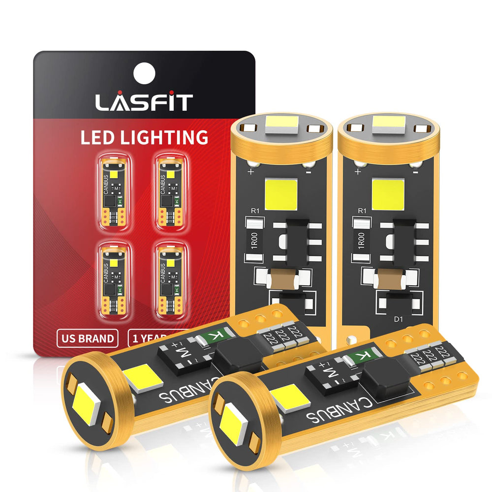 LASFIT 194 LED bulb with 6000K white light for crisp interior lighting.