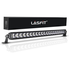 LASFIT 22-inch LED light bar with IP67 housing for rugged reliability.