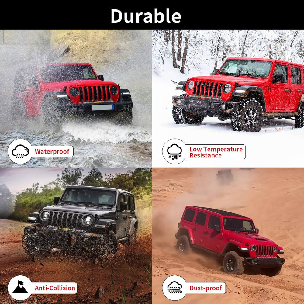 LASFIT 22-inch light bar fits a wide range of vehicles for easy upgrades.