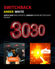 LASFIT 7443CK LED bulb uses 32 chips for bright, even illumination