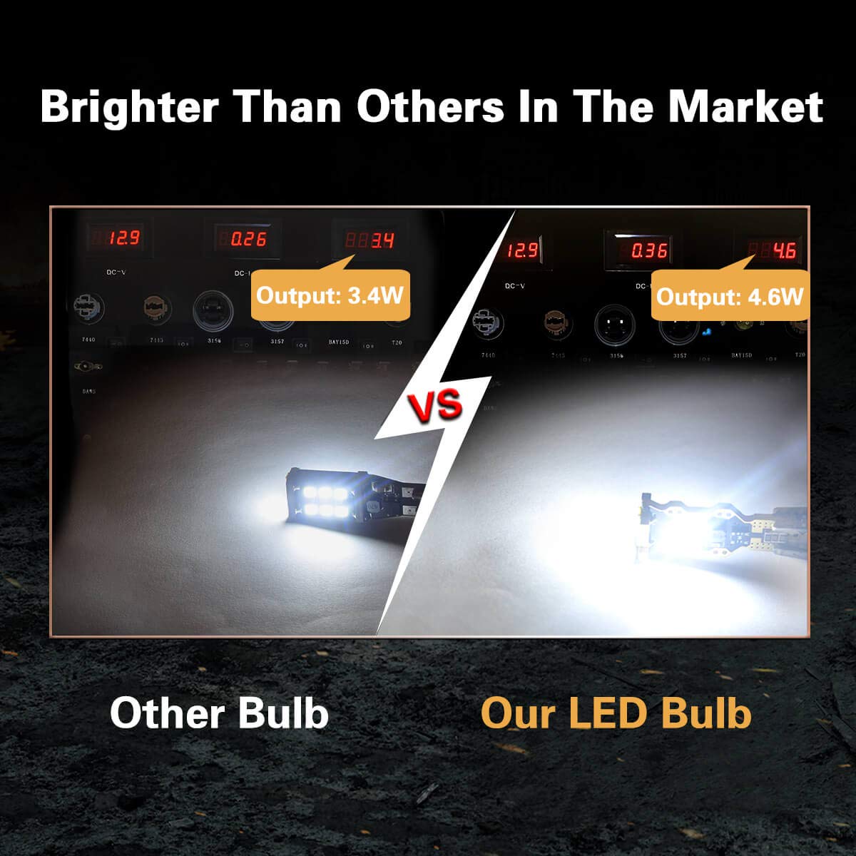 LASFIT license plate and dome lights improve interior visibility and plate readability.