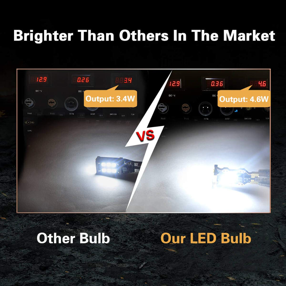 LASFIT license plate and dome lights improve interior visibility and plate readability.