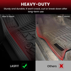 LASFIT all-weather protection for Escalade ESV shields floors from mud, salt, and heat.