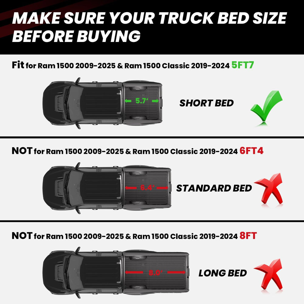 LASFIT bed mat with Rambox, side view highlighting integrated storage access.