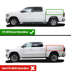 LASFIT RAM 1500 short-bed mat demonstrates comprehensive bed coverage.