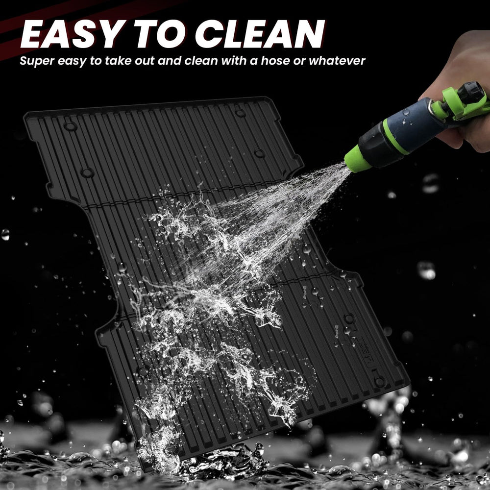 LASFIT bed mat is easy to remove and clean with water.