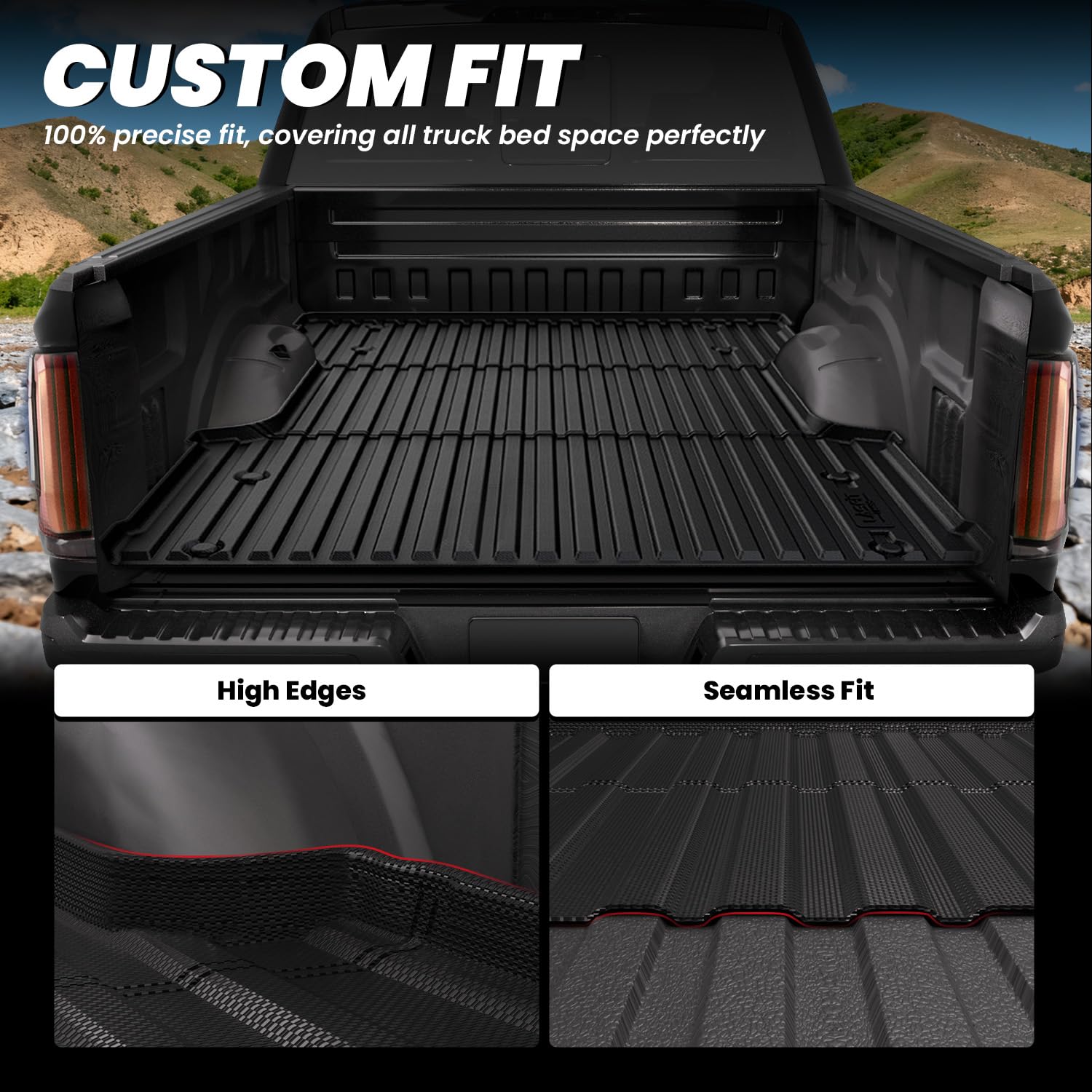 LASFIT bed mat installs easily and cleans quickly.