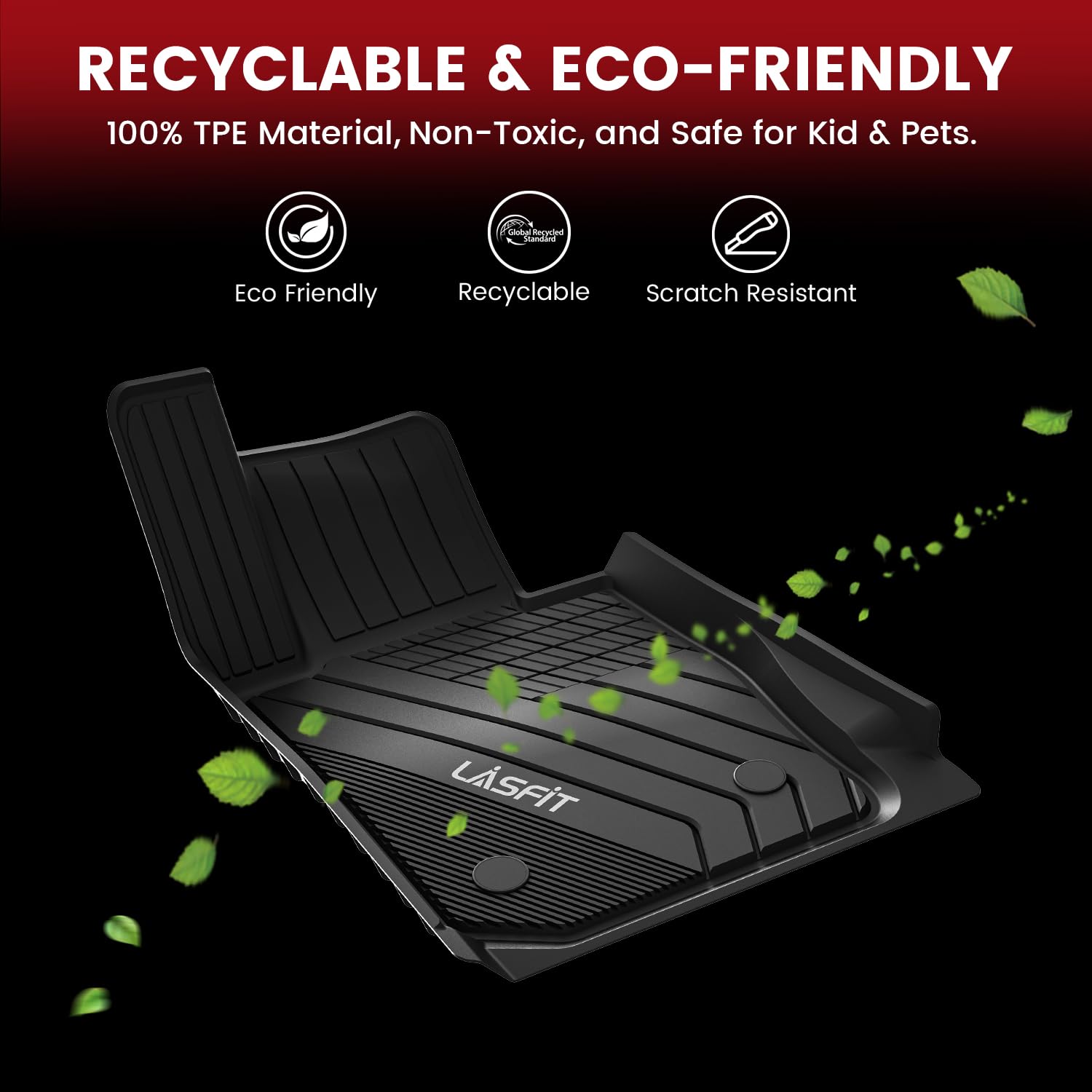 LASFIT BMW X5 cargo liner keeps luggage area clean and organized