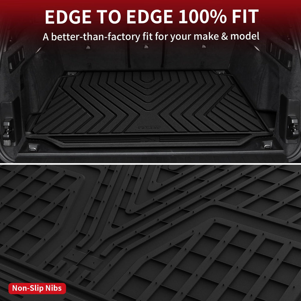 LASFIT 3D laser scan ensures a precise fit for BMW X5 trunk.