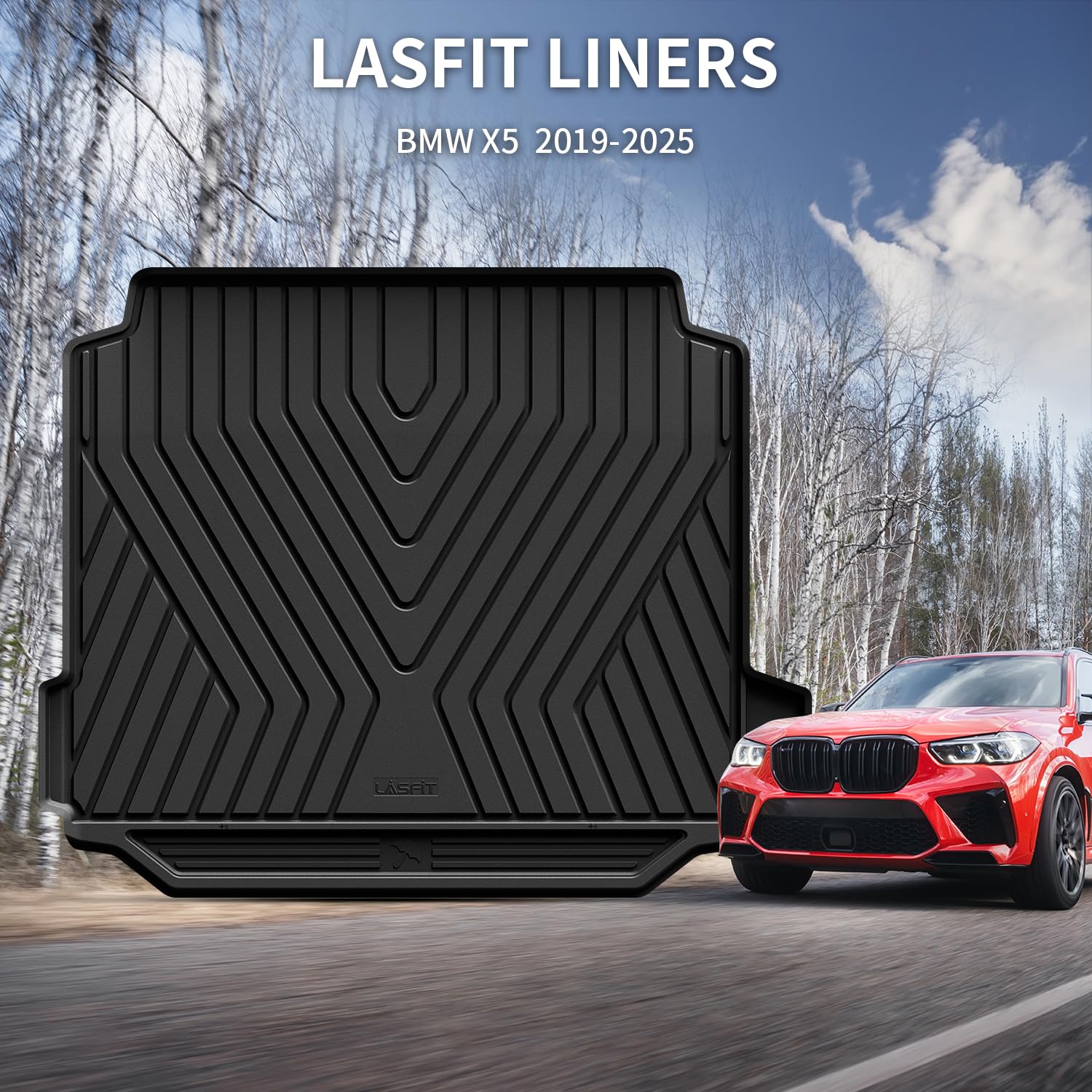 LASFIT compatible with 5-seat BMW X5 configurations, avoiding 7-seat models.