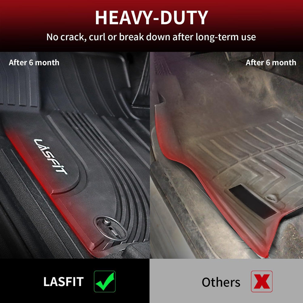 LASFIT Elantra N floor mats front ensure strong grip and reliable protection during trips.