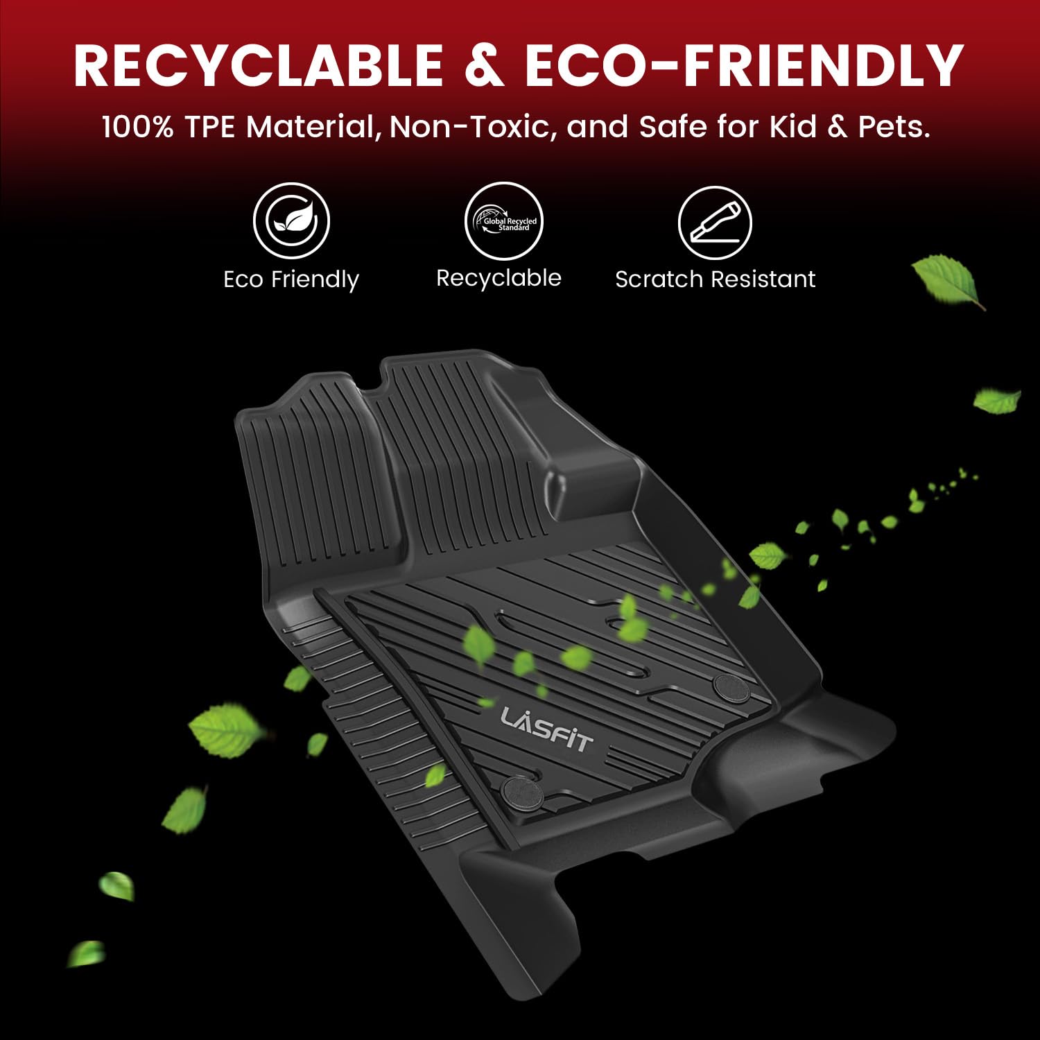 LASFIT mats maintain elasticity, reducing buckle risk during heavy use.
