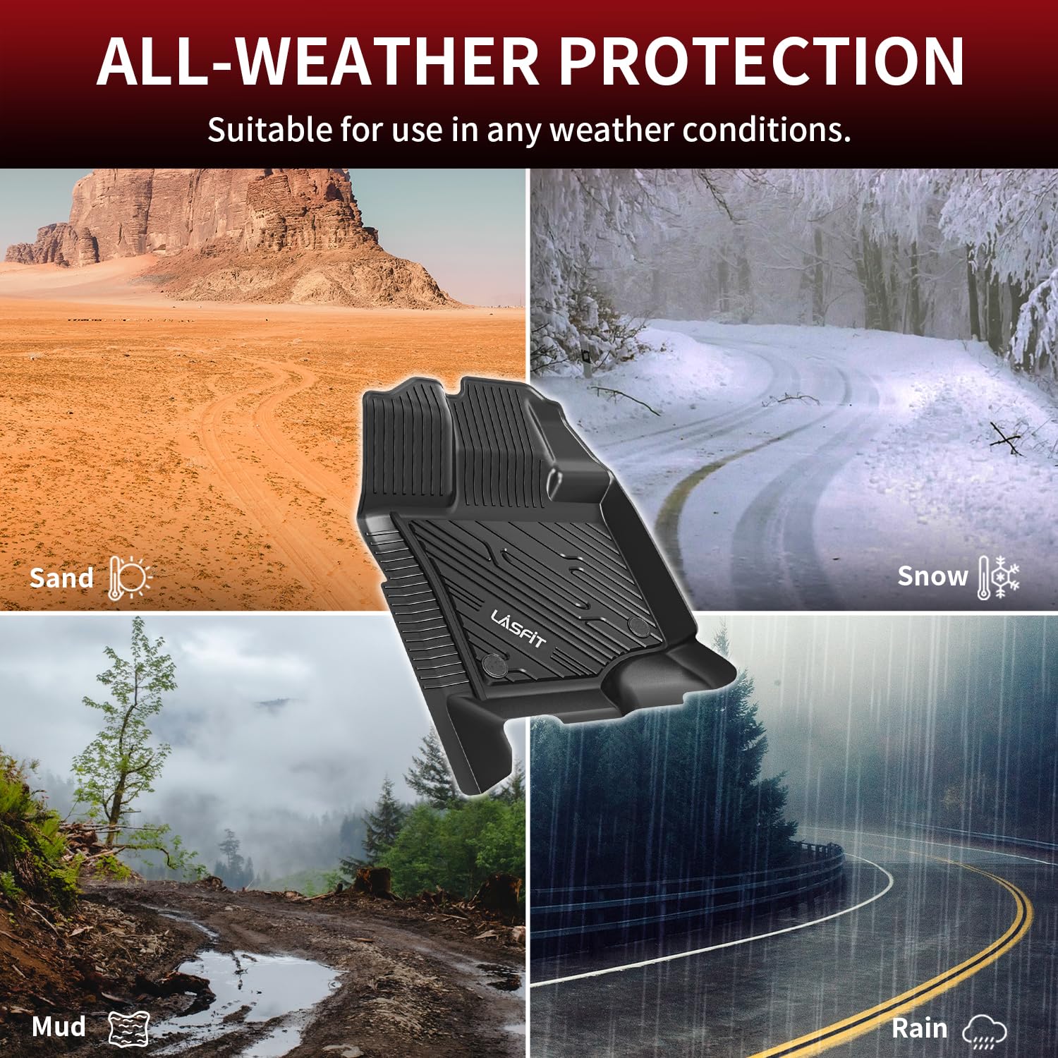 LASFIT packaged set delivers complete protection for both rows.