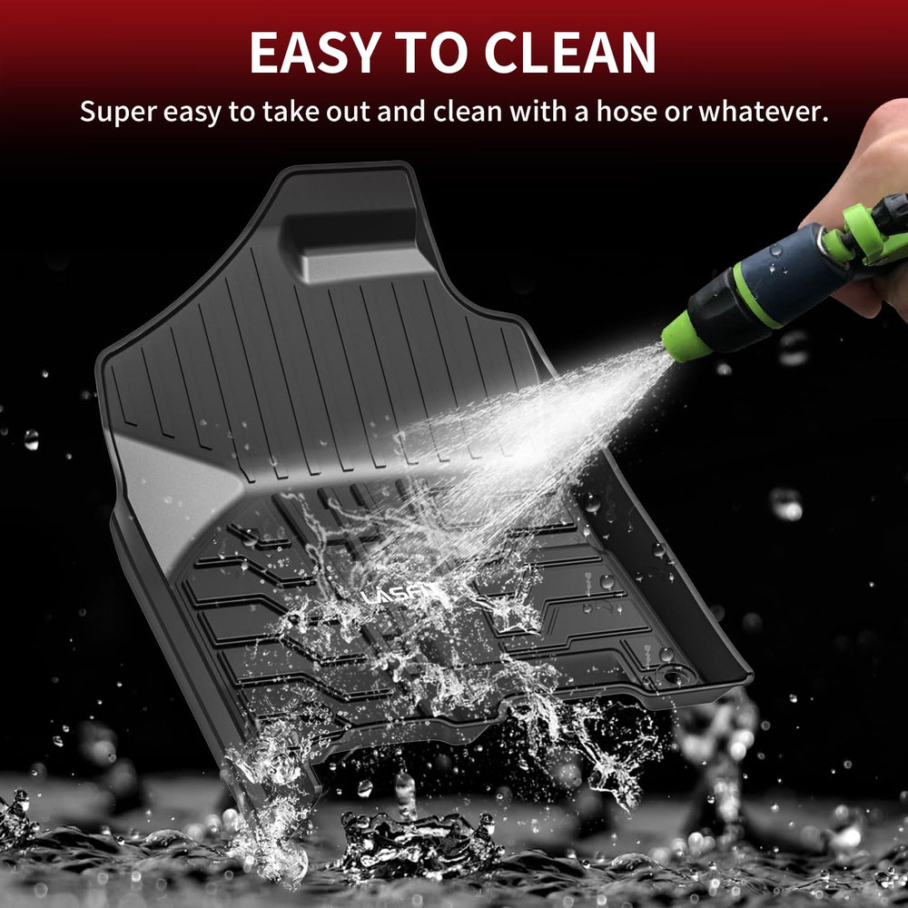 LASFIT black floor mats preserve cabin look and resale value