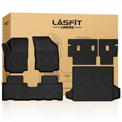LASFIT floor mats custom fit for Chevy Equinox and GMC Terrain protect interior from dirt.
