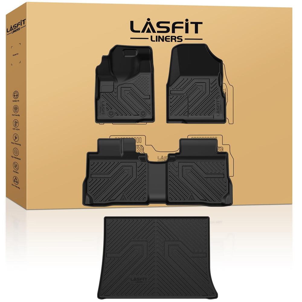 LASFIT floor mats for Equinox/Terrain front left show precise fit and all-weather protection.