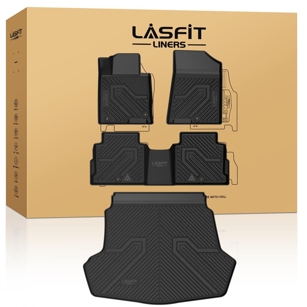 LASFIT Hyundai Sonata front floor mats protect from dirt and spills.