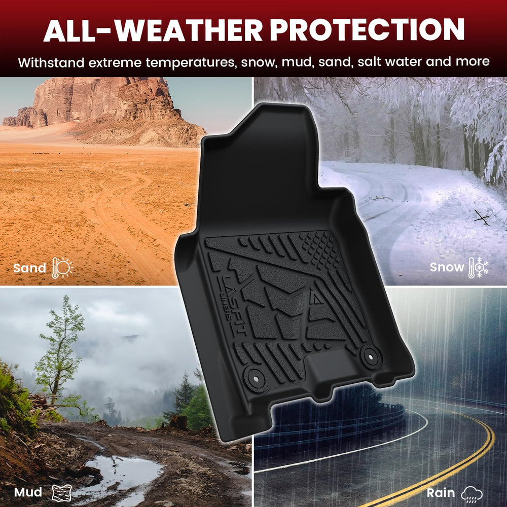 LASFIT environmentally friendly TPE mats for Ram 2500/3500 protect interior surfaces.