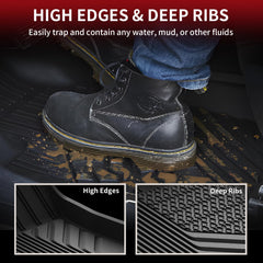 Premium TPE material offers soft touch and long-lasting performance.
