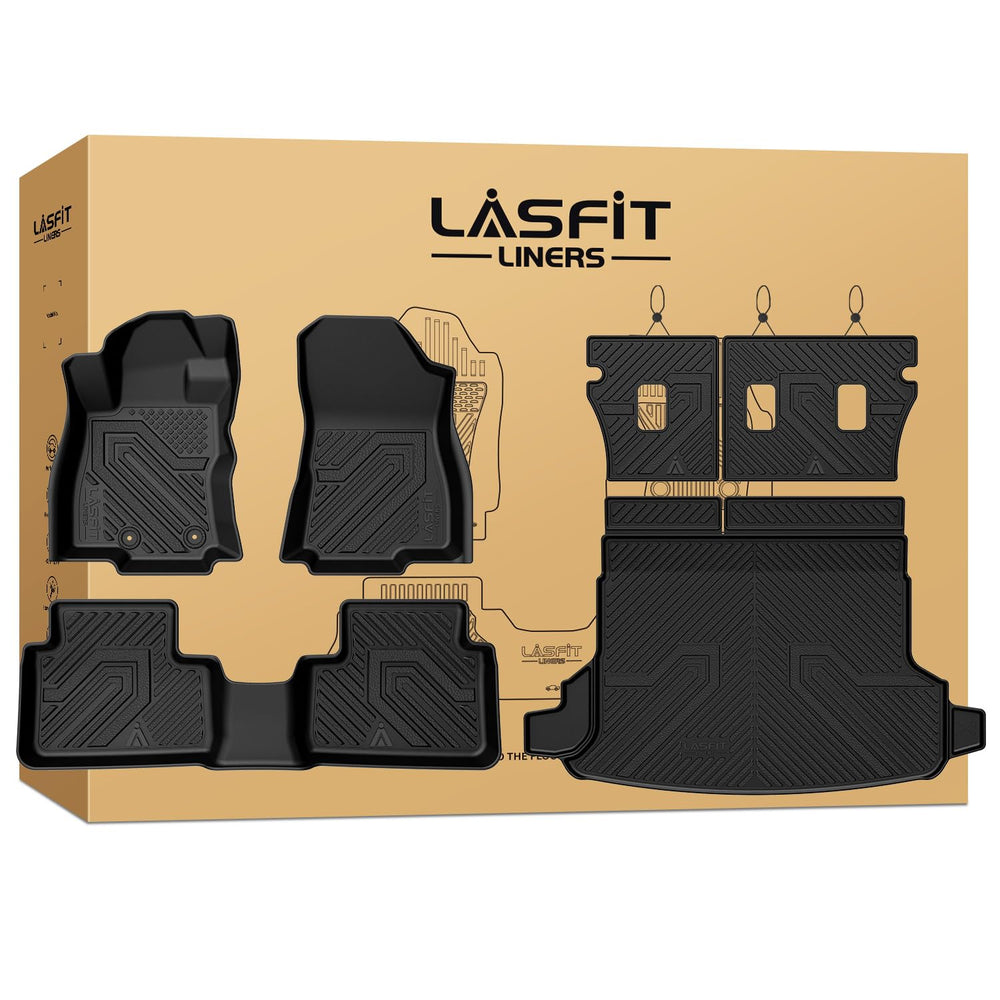 LASFIT Forester floor mats – front row protection and full coverage