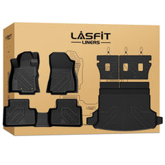 LASFIT Forester floor mats – front row protection and full coverage