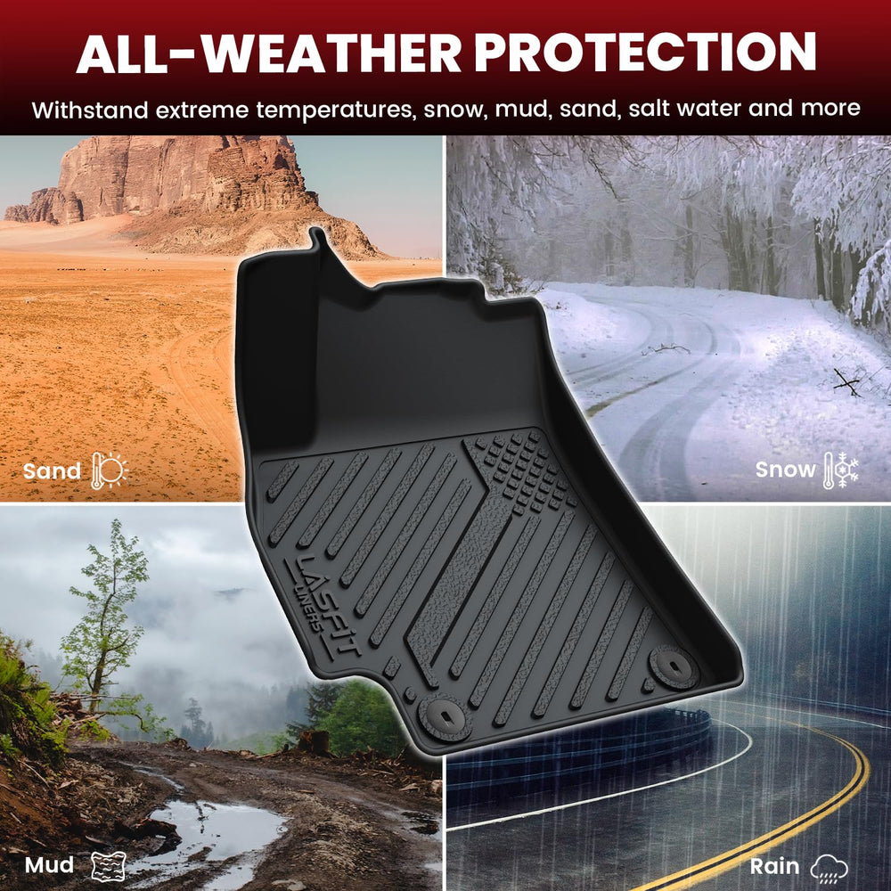 LASFIT easy-clean surface for quick maintenance after muddy trips