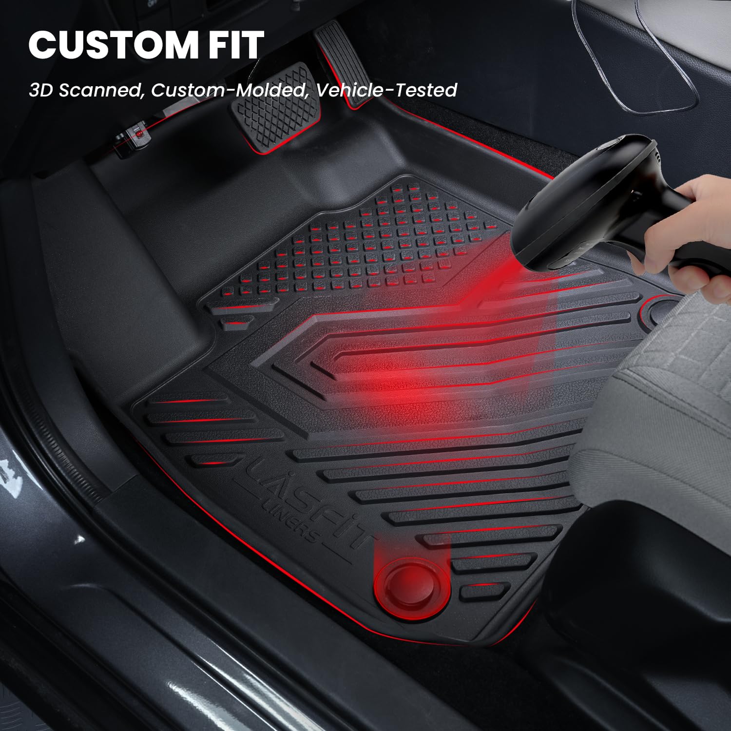 LASFIT backrest mats for Kia Telluride protect seat backs during daily use.