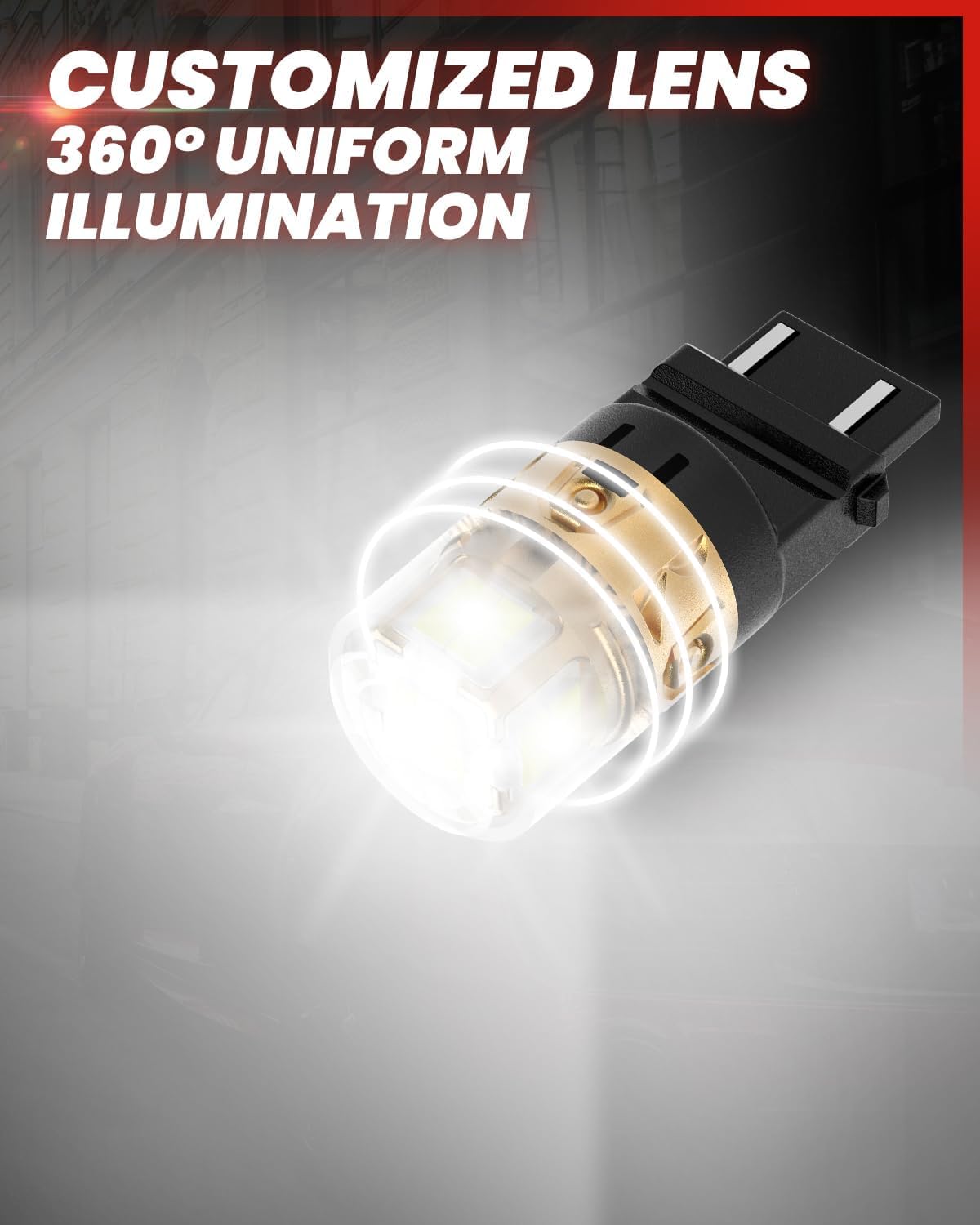 LASFIT L2 3157 DRL upgrade provides clearer daytime illumination.