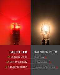LASFIT L2 3157 LED bulb heat sink design for efficient cooling