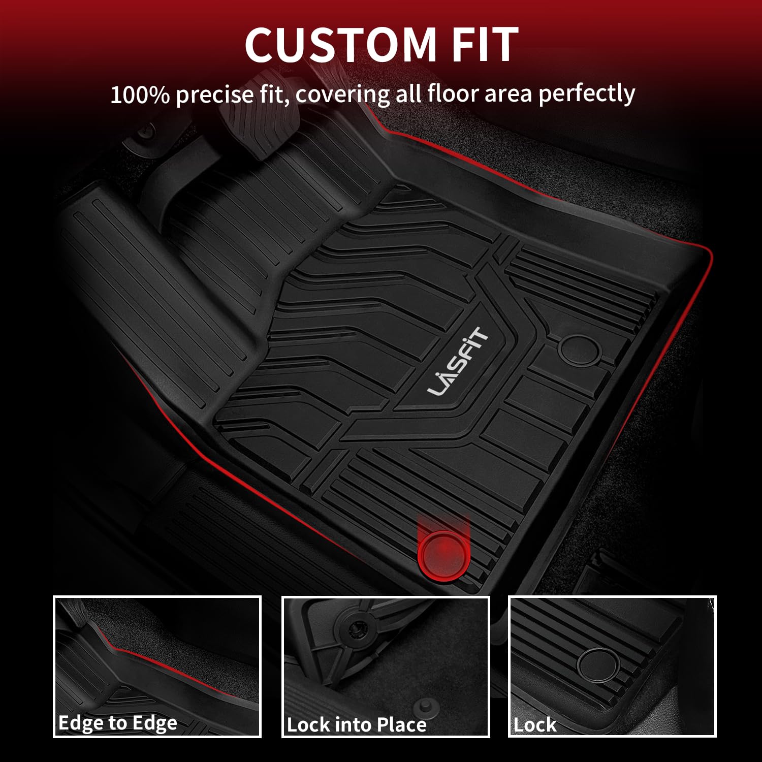 LASFIT Rogue cargo mat keeps trunk clean during loading for 2021-2026