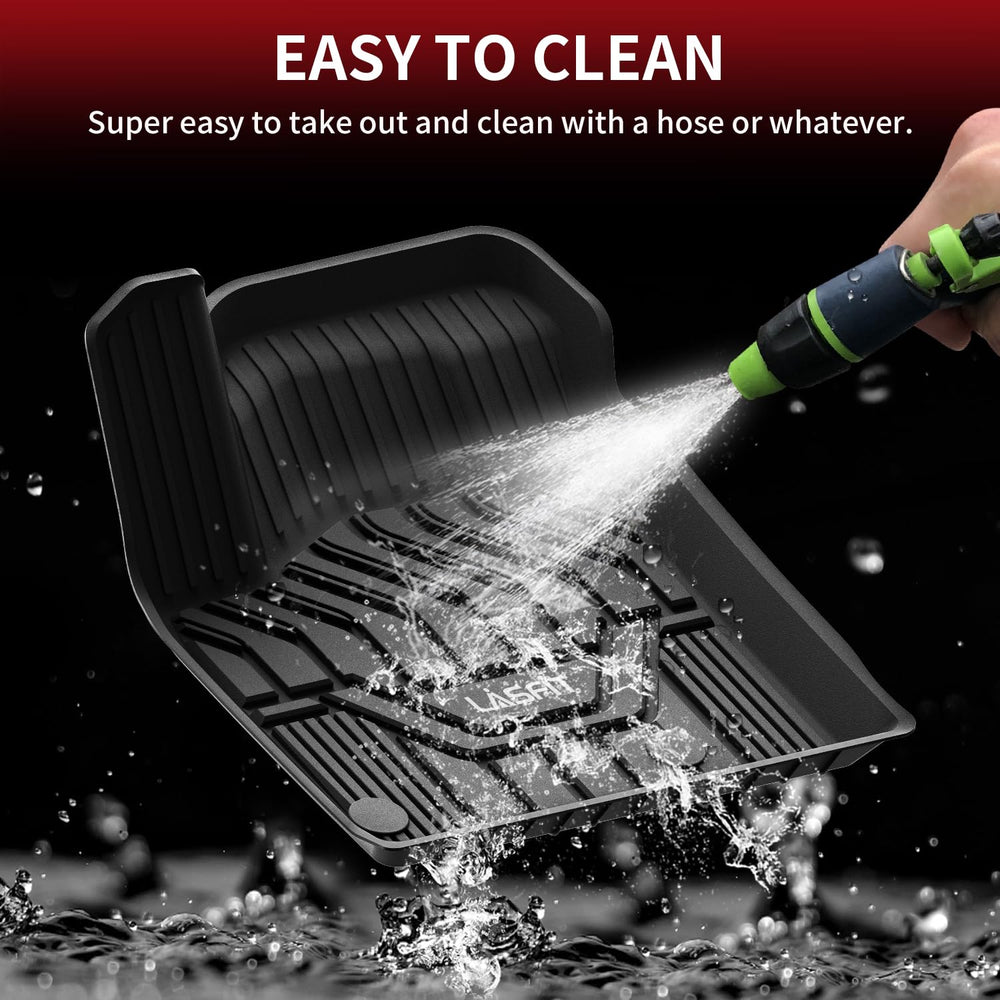 LASFIT all-weather protection guards Rogue floor against rain snow and mud