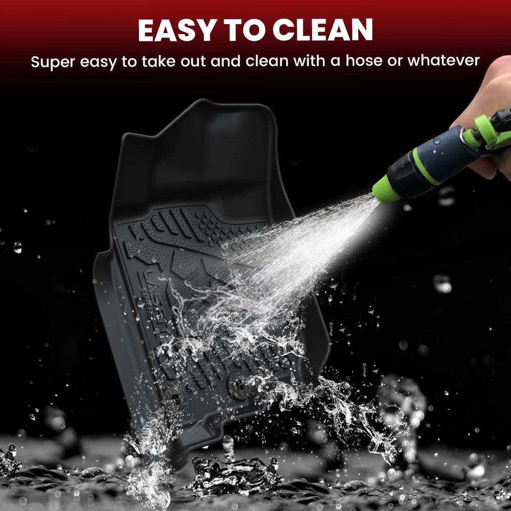 LASFIT premium TPE floor mats ofrecen tacto suave y durabilidad
