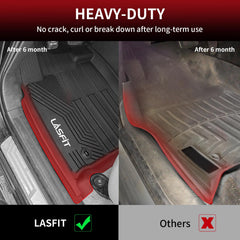 LASFIT all-weather protection for Tundra CrewMax interior cleanliness
