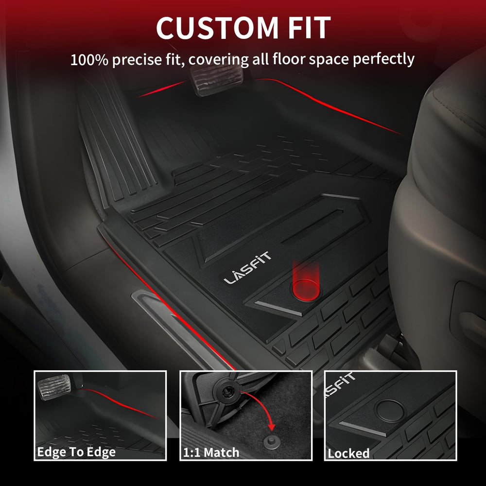 LASFIT durable TPE floor mats with soft touch and flexibility