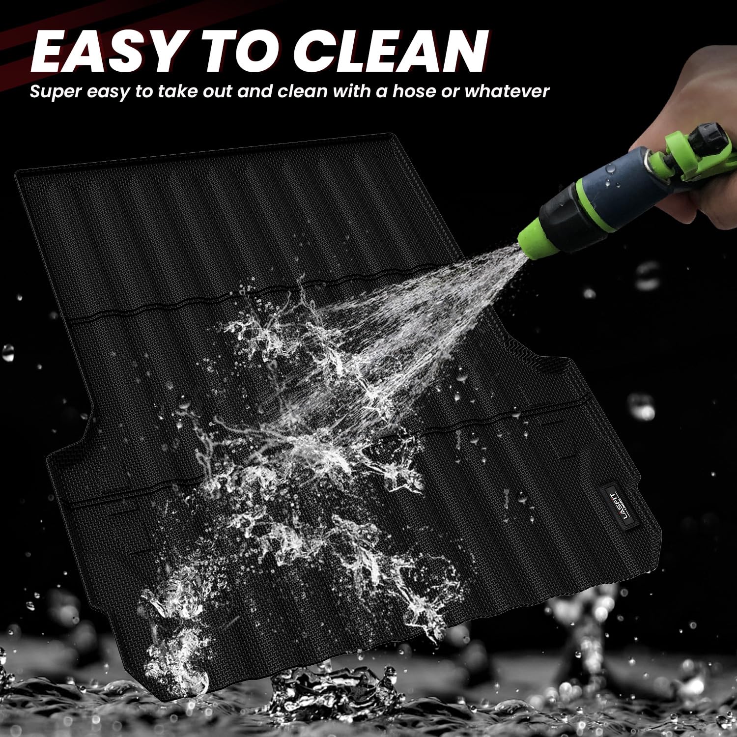 LASFIT textured surface reduces cargo sliding and aids drainage
