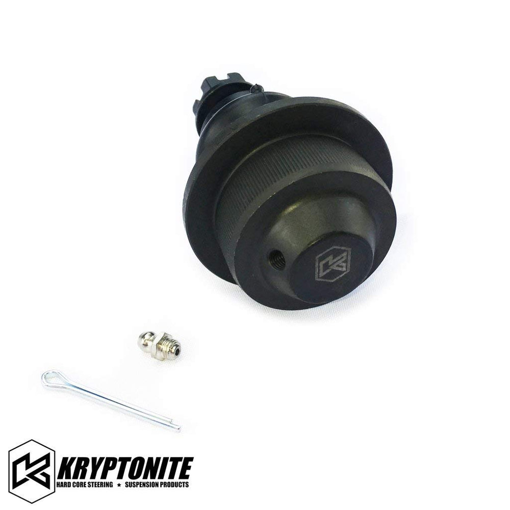 Lassos Boutique Kryptonite KR6693 lower ball joint side view, heavy-duty fit for Silverado/Sierra