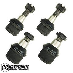 Lassos Boutique Kryptonite upper and lower ball joints kit for durable steering and control.