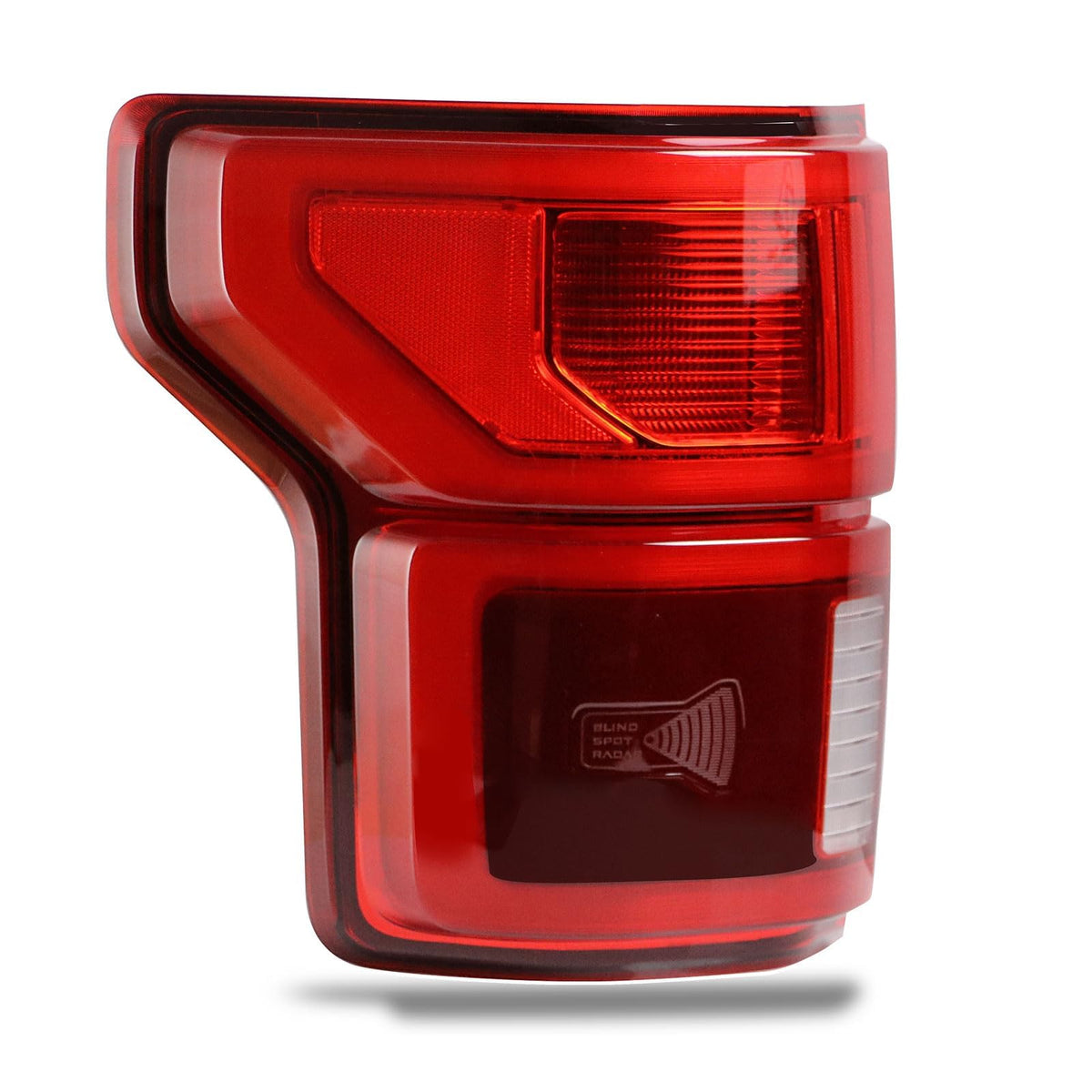 Lathsy F-150 left blind-spot tail light for night visibility