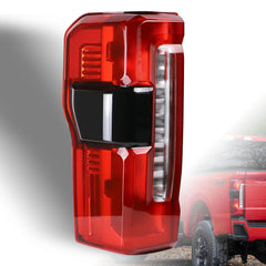 Lathsy LED tail light with blind-spot for Ford F-250 left driver, enhanced rear visibility.
