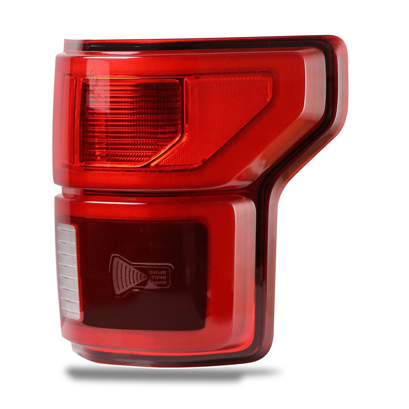 Lathsy LED tail light for Ford F-150 2018-2020 right passenger side boosts visibility.