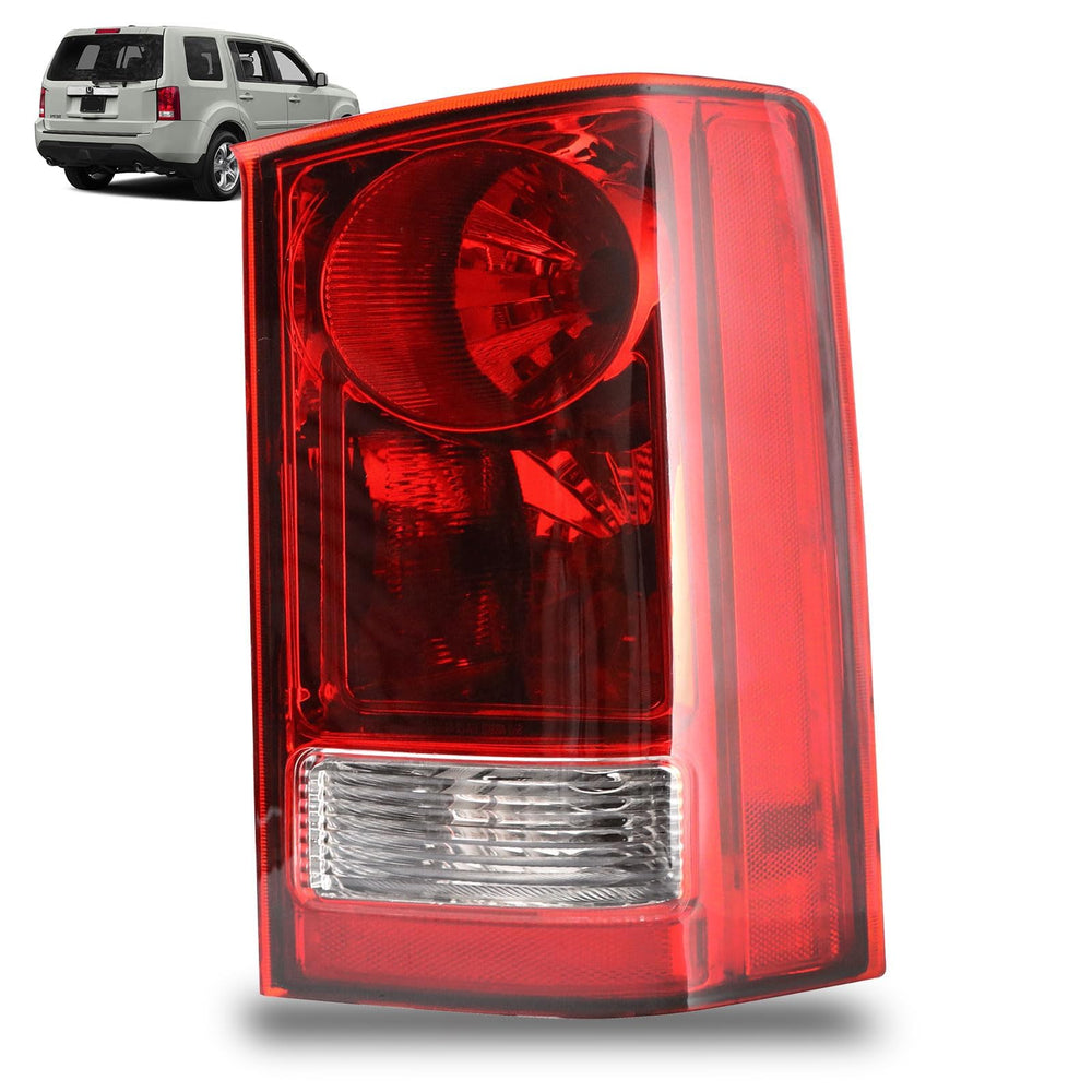 Lathsy rear-right tail light for Honda Pilot 2009-2015 with plug-and-play installation.