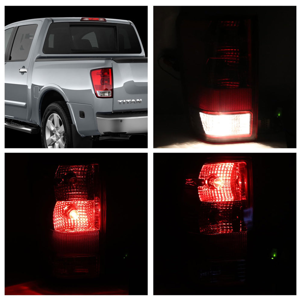 Lathsy tail light assembly for Nissan Titan, installation video advised.