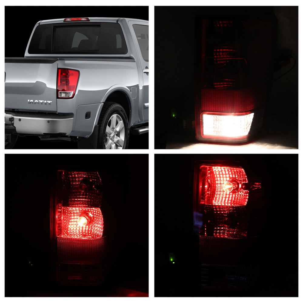 Lathsy Nissan Titan tail light with installation video recommendation