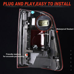 Lathsy tail light assembly for Ram 1500 with OE 68262530AH.