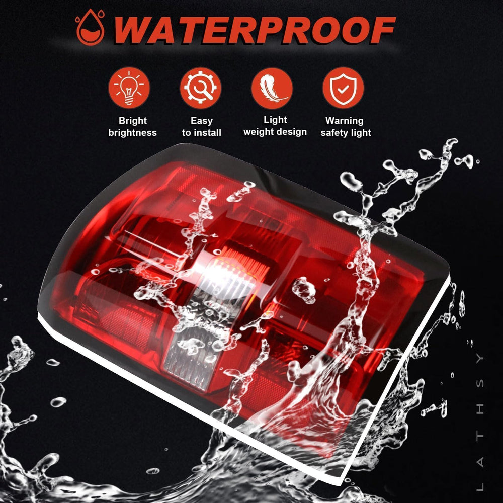 Lathsy tail light installation video recommendation for best results.